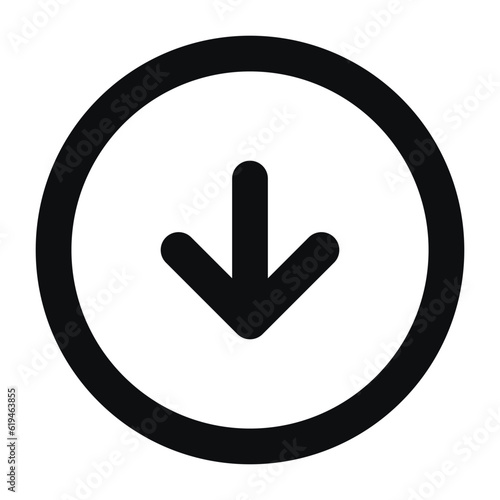 down arrow icon