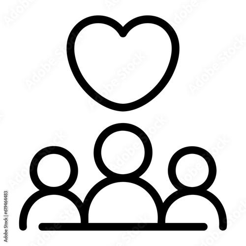 favourite line icon