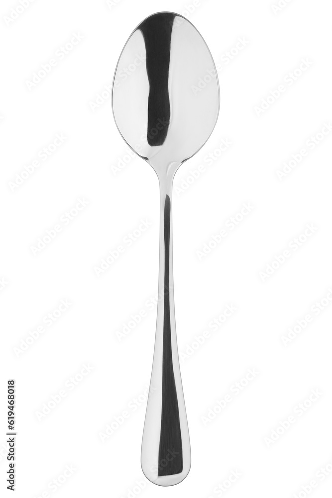 Spoon, cutlery isolated on white background, clipping path, full depth of field Spoon, cutlery isolated on white background, clipping path, full depth of field