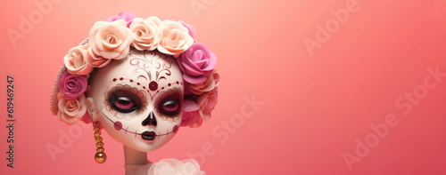 day of the dead head flower