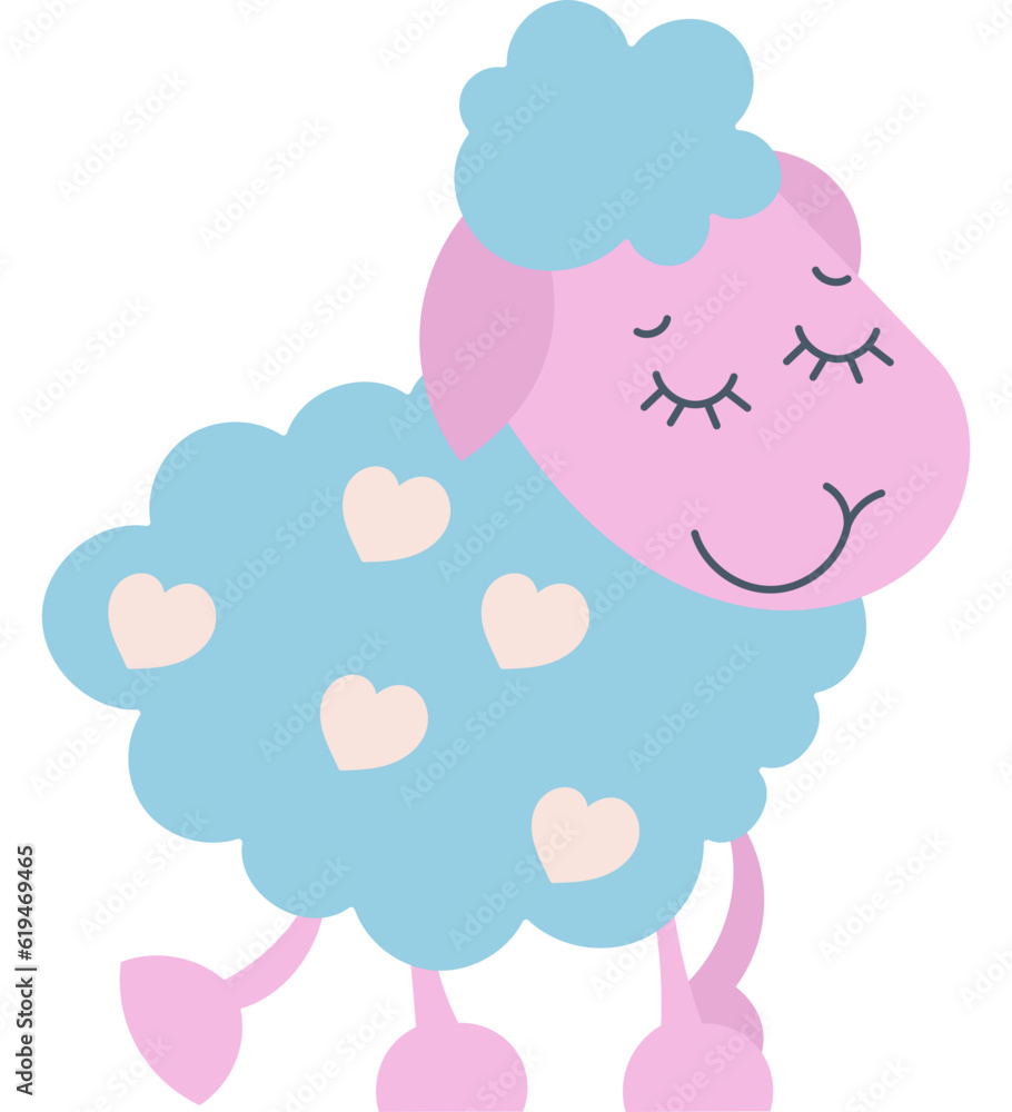 Sheep Cute Character Sheep Cute Character