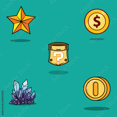 illustration of a pac treasure game