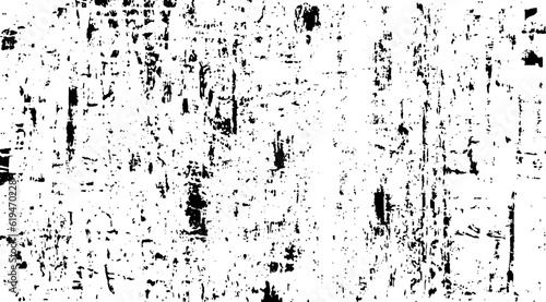 Wallpaper Mural Rough black and white texture vector. Distressed overlay texture. Grunge background. Abstract textured effect. Vector Illustration. Black isolated on white background. EPS10 Torontodigital.ca