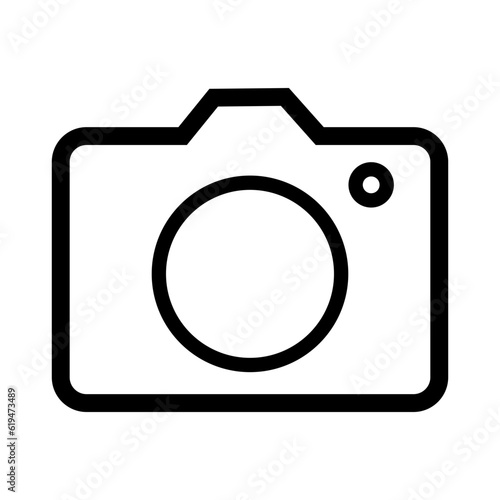 No camera photo sign icon 