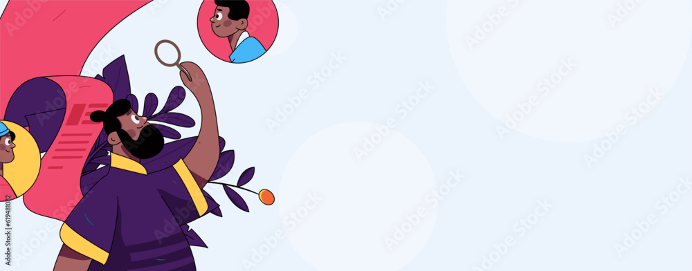 Job Interview People Flat Vector Concept Operation Hand Drawn Illustration
Job Interview People Flat Vector Concept Operation Hand Drawn Illustration