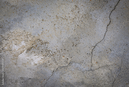 abstract background of creaked cement surface close up