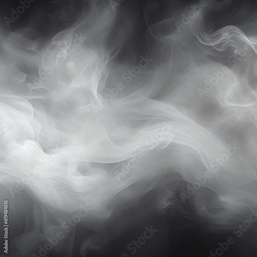 Gray smoke pattern background. 