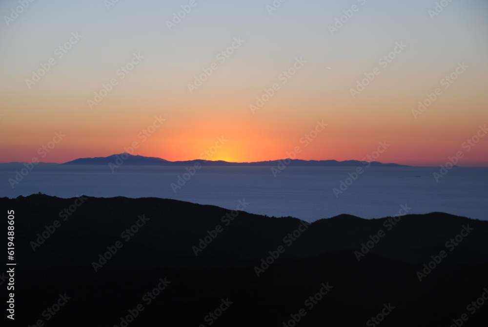 Giannutri al tramonto Giannutri al tramonto