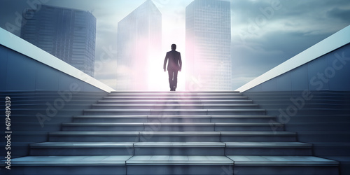 Business Ladder to Success © Wemerson