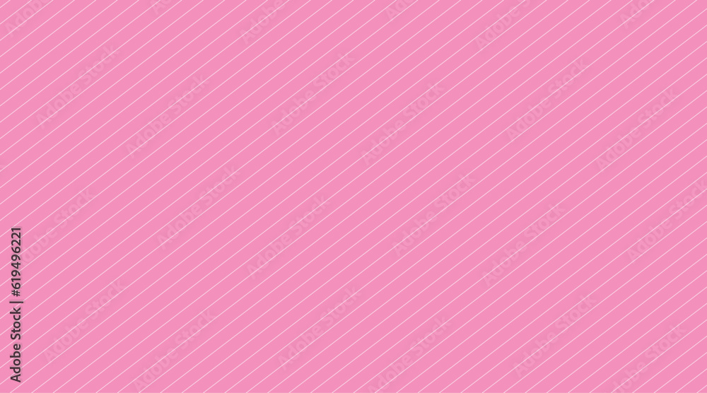 Vector white color lines on pink background