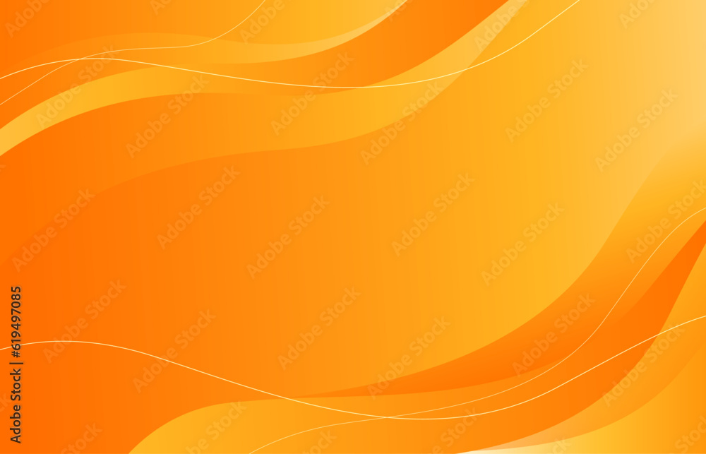 Abstract orange background. Abstract wavy background vector Illustration. Abstract orange background. Abstract wavy background vector Illustration.