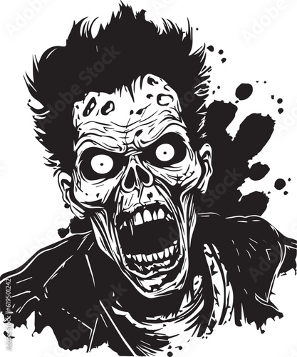 Zombie Halloween Skeleton Creepy Dead