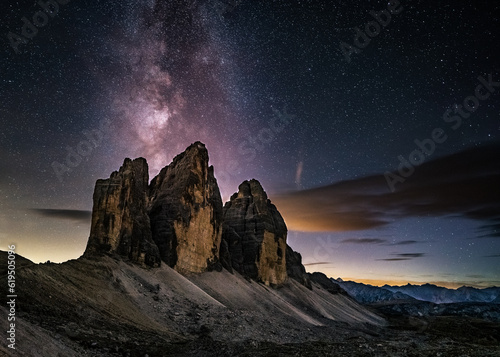 Nightscape Image in the dolomites © Oliver