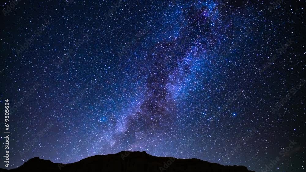 Milky Way Galaxy in West Sky 24mm Tilt Up