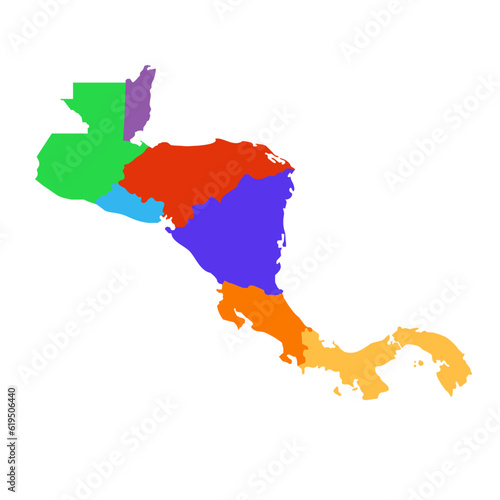 Centroamerica map