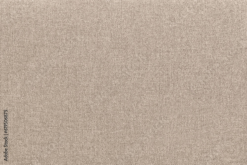 Beige cotton woven fabric texture background