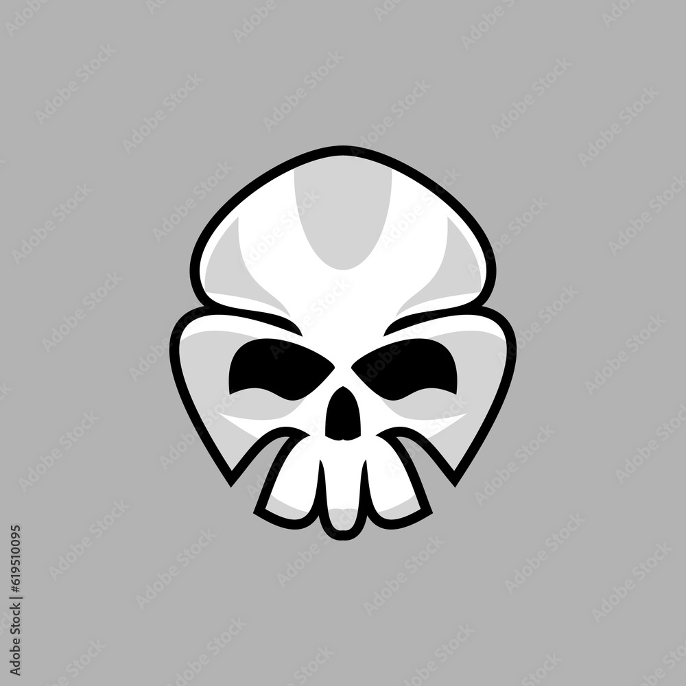 Skull vector illustration, perfect for, icon, mascot, logo, t-shirt, etc. Skull vector illustration, perfect for, icon, mascot, logo, t-shirt, etc.