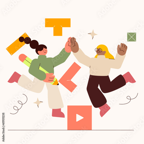collaboration happy state