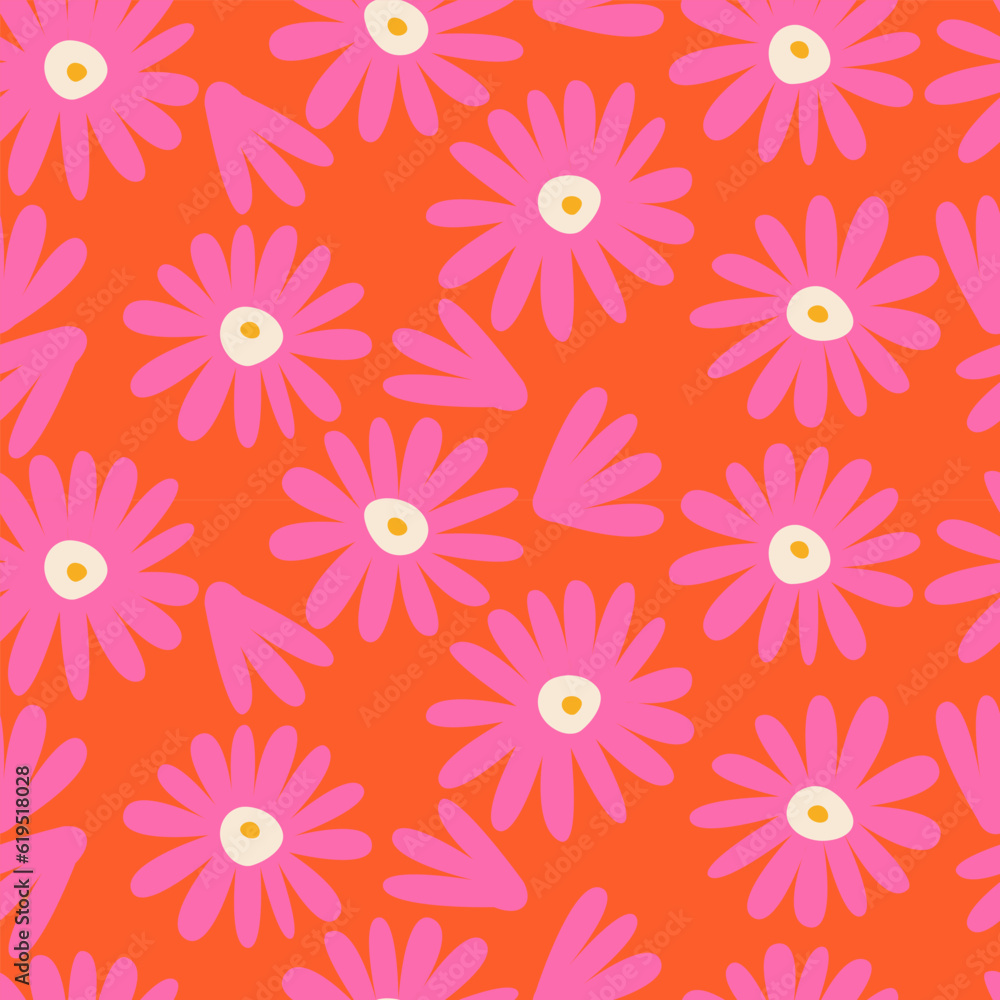 Hand drawn flowers, seamless patterns with floral for fabric, textiles, clothing, wrapping paper, cover, banner, interior decor, abstract backgrounds. Hand drawn flowers, seamless patterns with floral for fabric, textiles, clothing, wrapping paper, cover, banner, interior decor, abstract backgrounds.