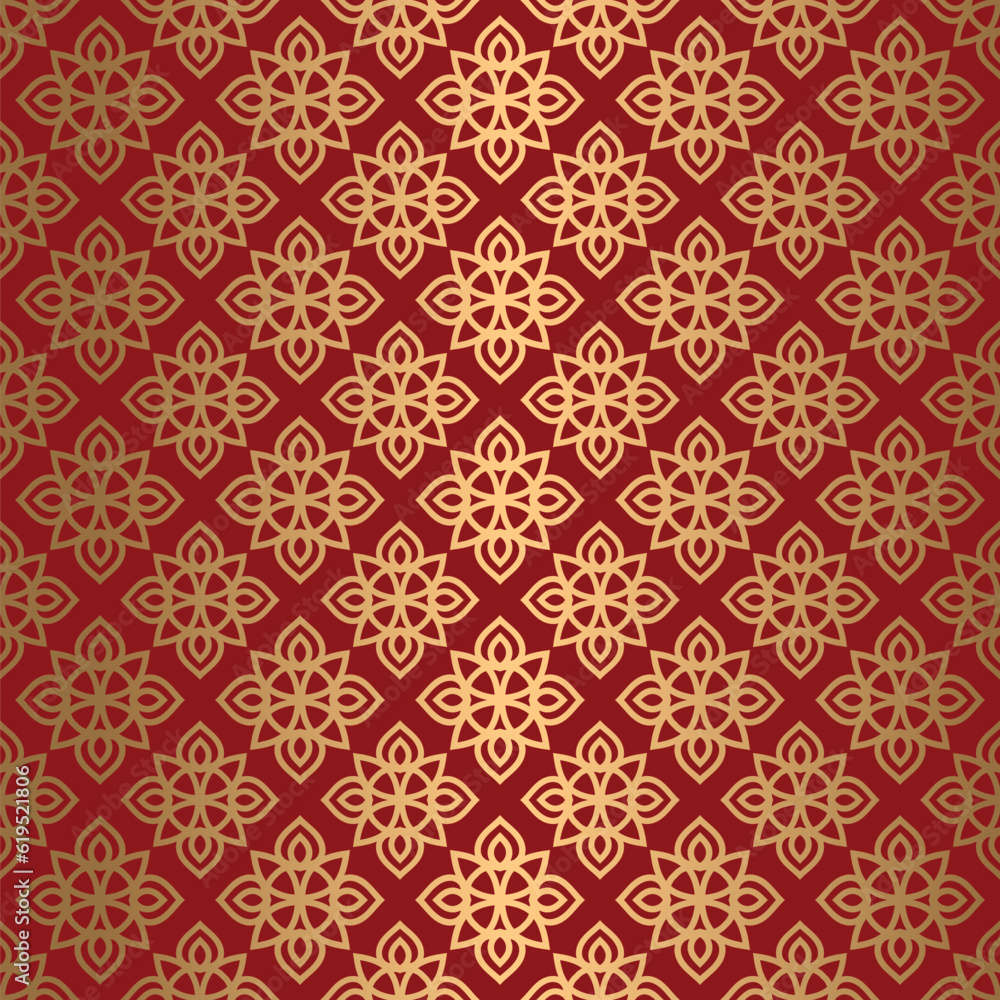 Seamless islamic Moroccan pattern. Arabic geometric ornament