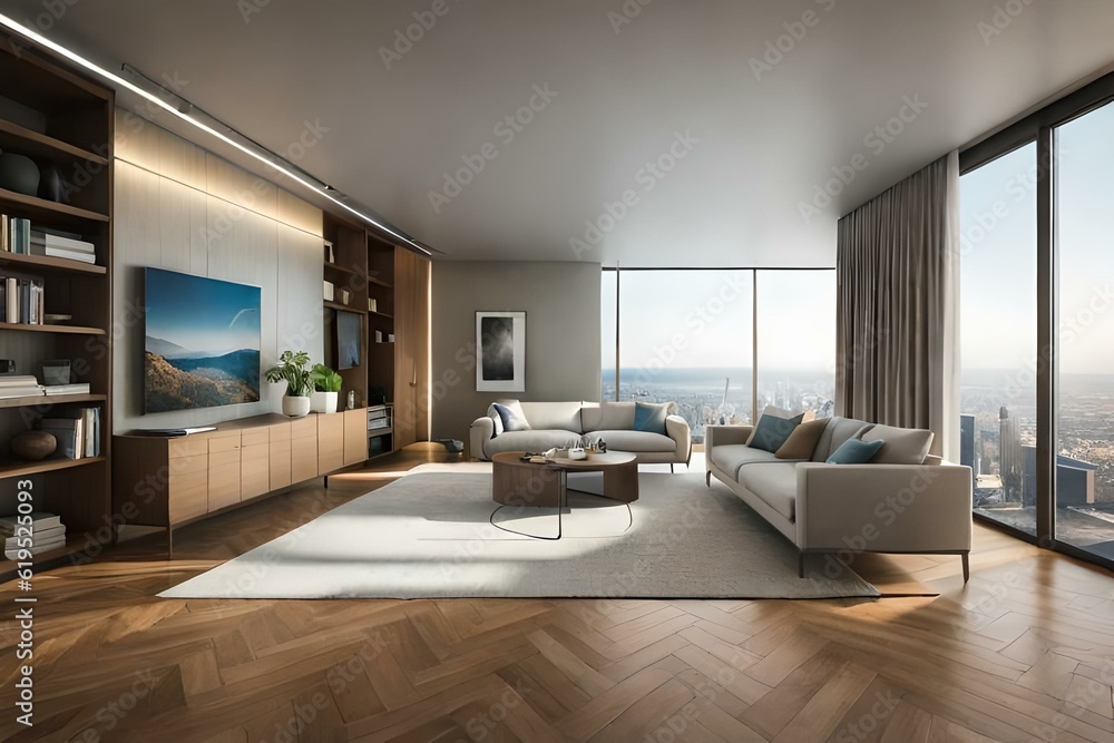 Fototapeta premium modern living room
