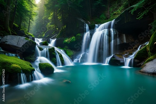 waterfall in the forest