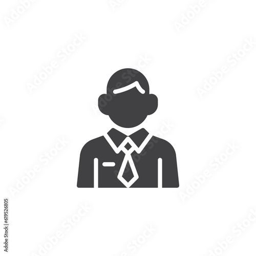 Business person vector icon