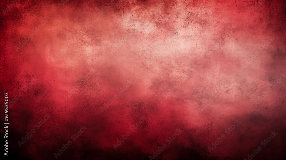 Fototapeta premium He creates a red background texture for photos with a vignette effect.