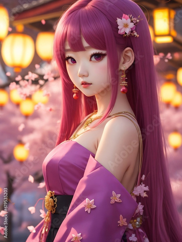Korean Doll Likeness: A Delicate and Detailed CG Masterpiece photo