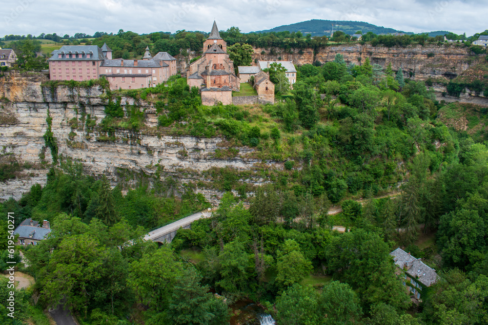 Le gouffre de Bozouls en Aveyron, France