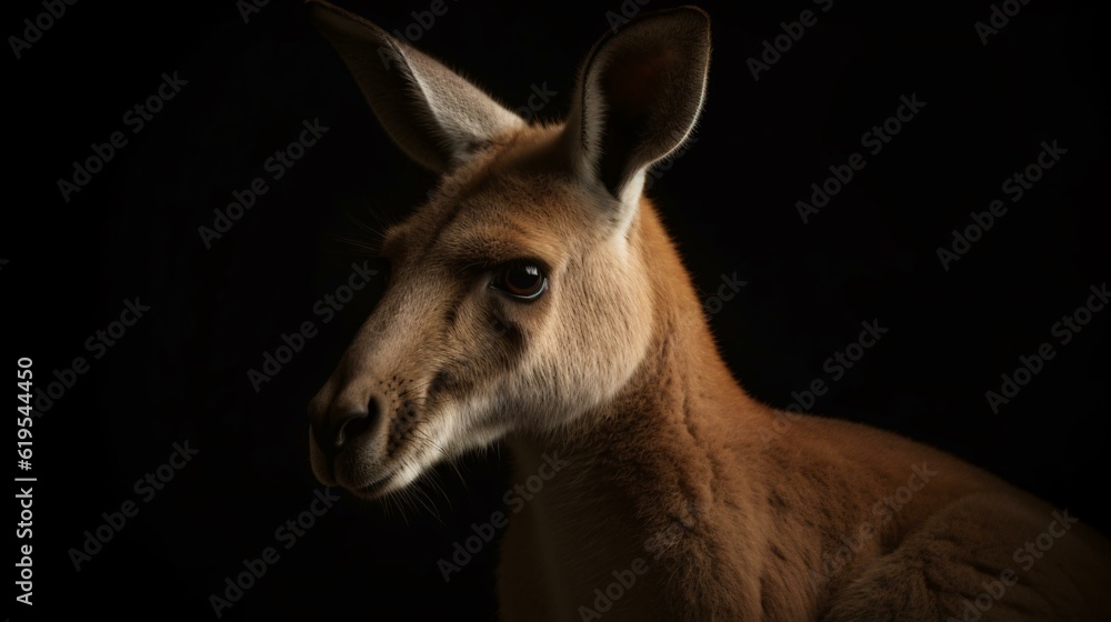 kangaroo animal wildlife nature mammal generative ai kangaroo animal wildlife nature mammal generative ai