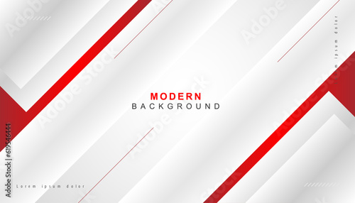Abstract red gray gray white blank space modern futuristic background vector illustration design.