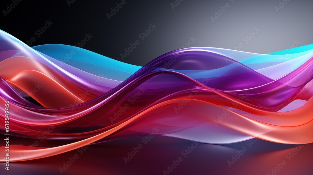 Abstract background iridescent holographic foil metallic texture, Generative AI Abstract background iridescent holographic foil metallic texture, Generative AI