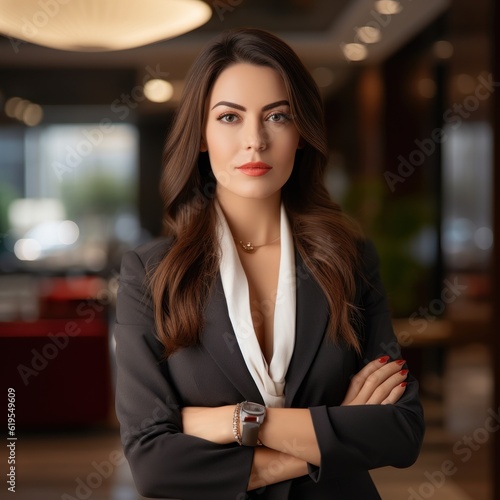successful turkish business woman photo