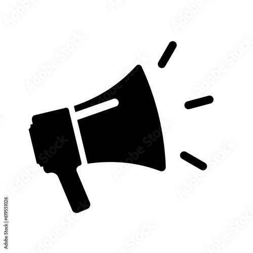 megaphone vector icon	