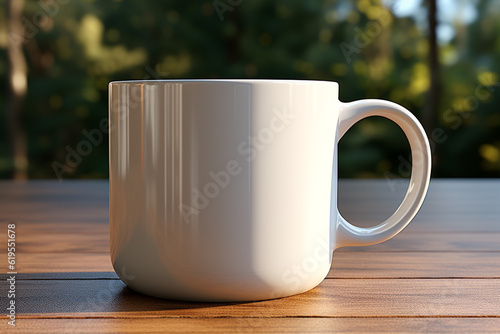 cup mockup. Generative AI
