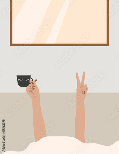 hand holding a cup