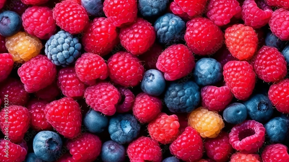 Pink raspberries, berries background. Healthy low calorie fruit razz illustration, Generative AI
Pink raspberries, berries background. Healthy low calorie fruit razz illustration, Generative AI