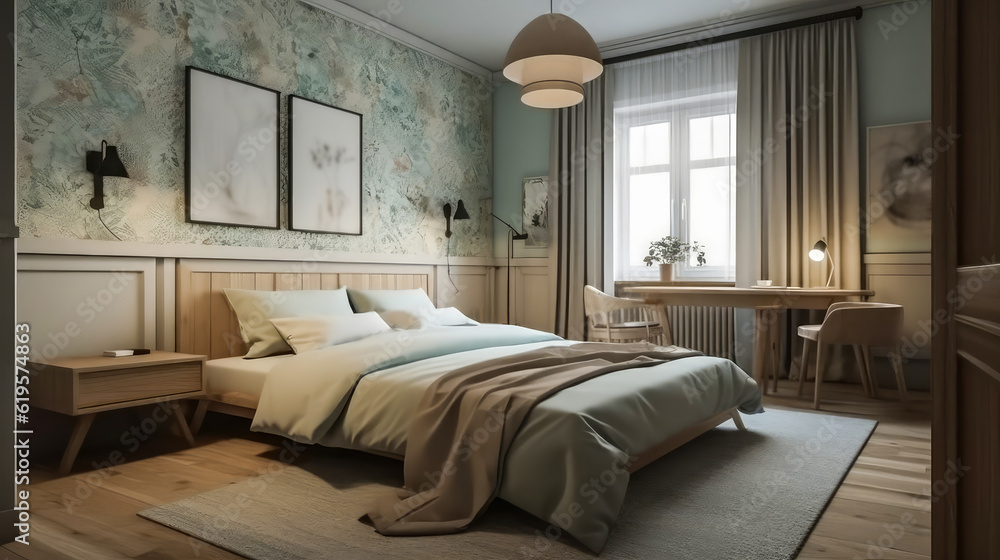 3D rendering Bedroom Concept: A Stylish and Inviting Space for Modern Living and Relaxation, with Contemporary Design Elements, modern Ambiance, and Superior Comfortable interior design 3D rendering Bedroom Concept: A Stylish and Inviting Space for Modern Living and Relaxation, with Contemporary Design Elements, modern Ambiance, and Superior Comfortable interior design