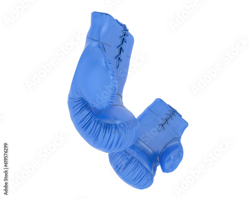 Foto Boxing gloves isolated on transparent background