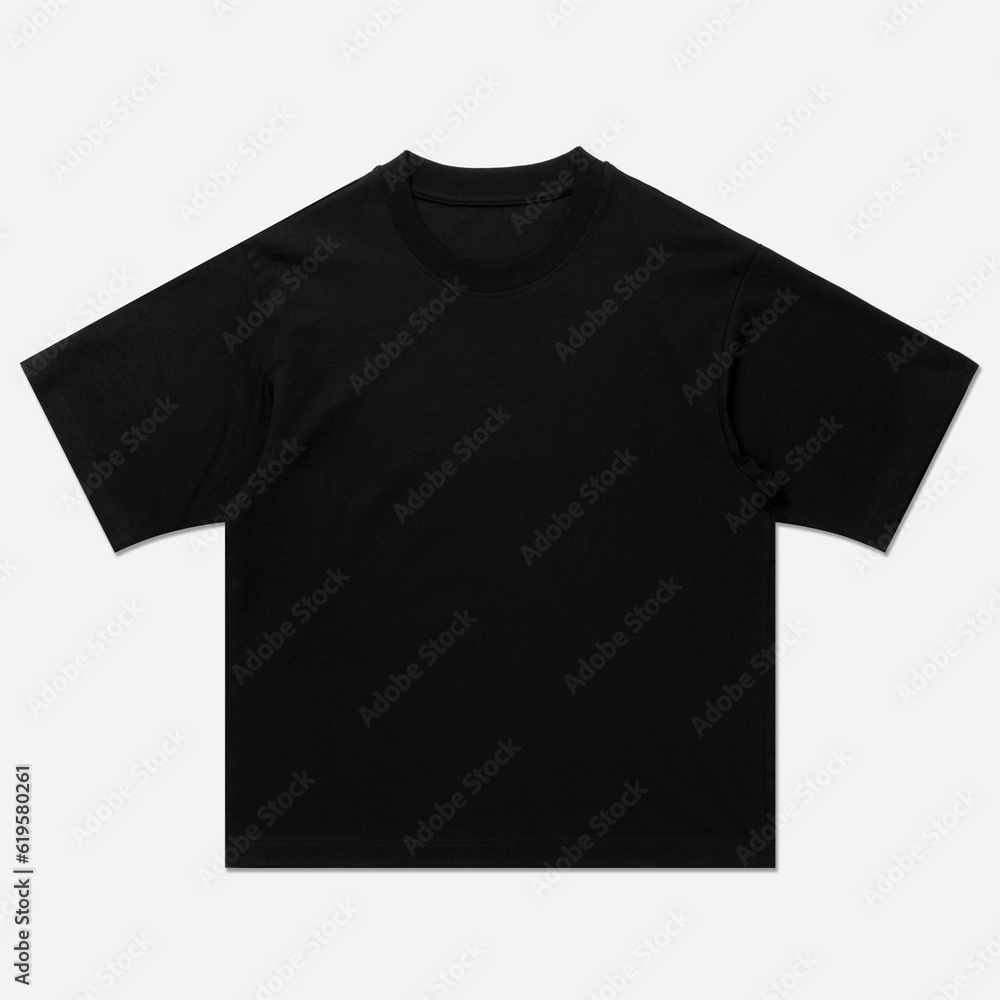 Black loose fit cotton Tshirt Black loose fit cotton Tshirt