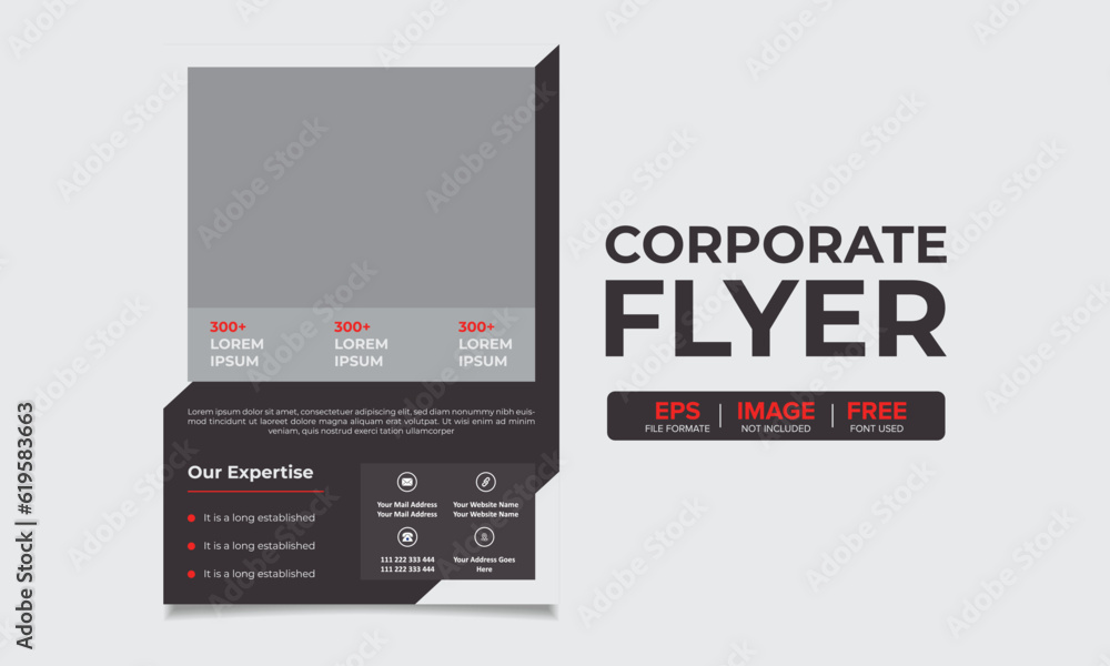 vector corporate business flyer template
vector corporate business flyer template