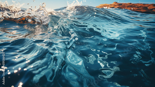 ocean, created with Generative AI