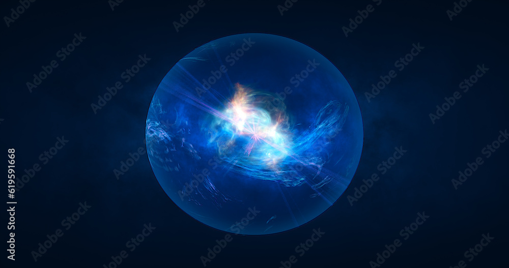 Abstract ball sphere planet energy transparent glass space abstract background Abstract ball sphere planet energy transparent glass space abstract background