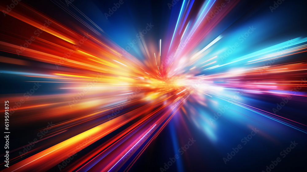 Abstract background with speedy motion blur creating flashy pattern of straight lines Abstract background with speedy motion blur creating flashy pattern of straight lines