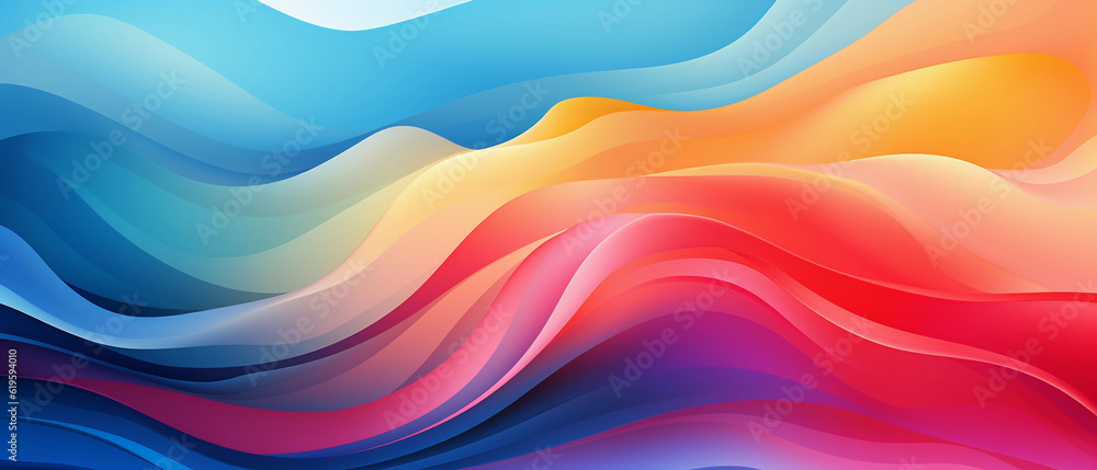 colorful background with dynamic waves colorful background with dynamic waves