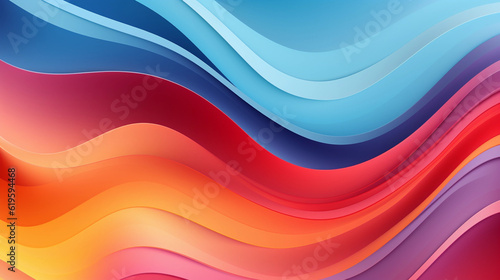 colorful background with dynamic waves