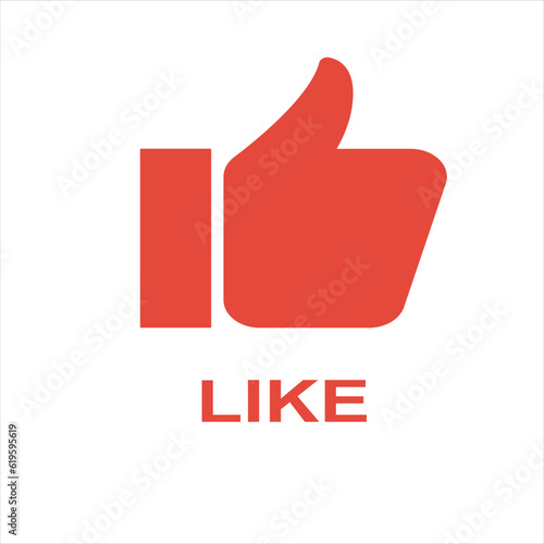 thumb up like icon