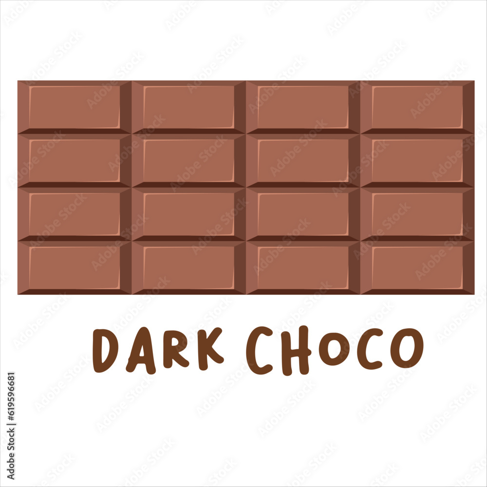 Dark chocolate icon Dark chocolate icon