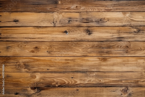 Aged, rustic, lively timber textured backdrop. Generative AI